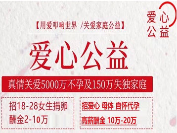凌海捐卵助孕生子 爱心志愿者招募